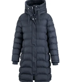 Manteau d'équitation matelassé à capuche Minou