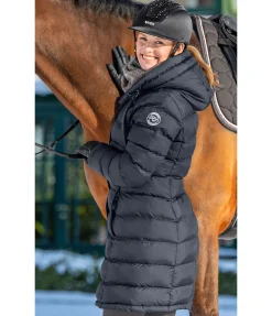 Manteau d'équitation matelassé à capuche Minou