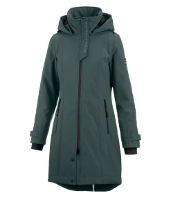 Manteau d'équitation softshell à capuche Aurelie