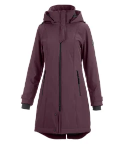 Manteau d'équitation softshell à capuche Aurelie