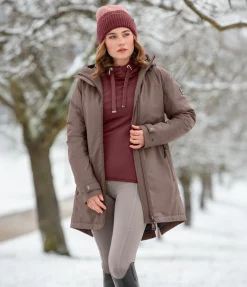 Manteau d'équitation technique à capuche Eliza II