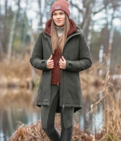 Manteau d'équitation technique à capuche Eliza II