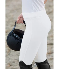 Pantalon d'équitation à basanes grip enfant Lia