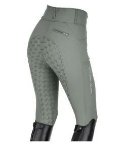 Pantalon d'équitation à fond intégral grip Femke
