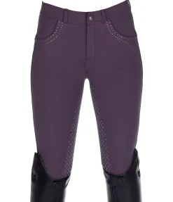Pantalon d'équitation à fond intégral grip enfant Caria