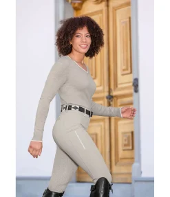 Pantalon d'équitation à fond intégral grip Alexandra