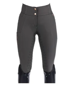 Pantalon d'équitation à fond intégral grip Femke