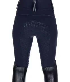 Pantalon d'équitation à fond intégral grip enfant Amira