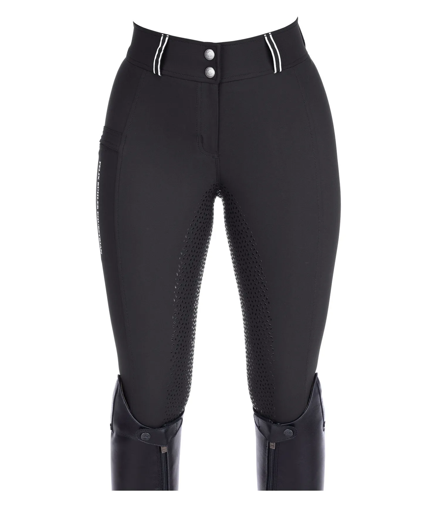 Pantalon d'équitation à fond intégral grip Alexandra