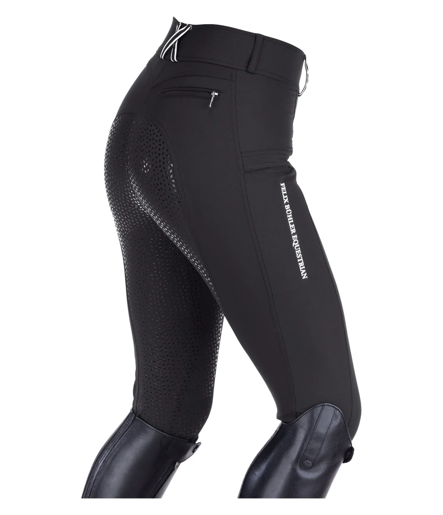 Pantalon d'équitation à fond intégral grip Alexandra