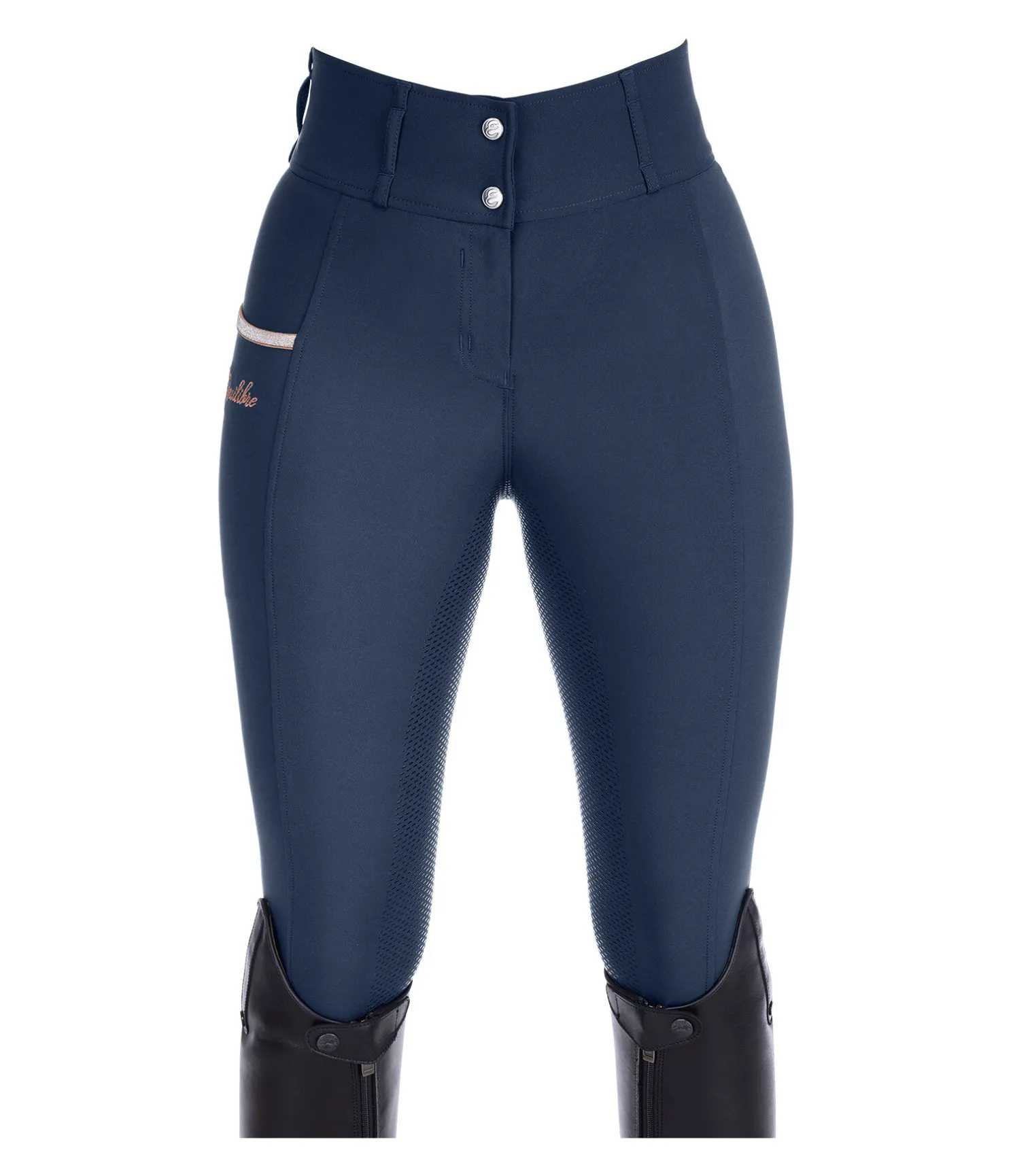 Pantalon d'équitation à fond intégral grip Tamina