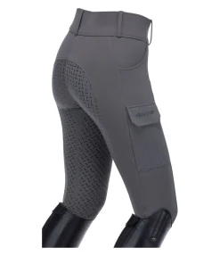 Pantalon d'équitation cargo à fond intégral Carla