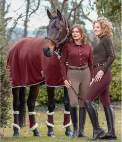 Pantalon d'équitation confort taille haute à fond intégral grip Tabea