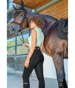 Pantalon d'équitation confort taille haute à fond intégral grip Juliane
