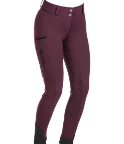 Pantalon d'équitation confort à fond intégral grip Janina