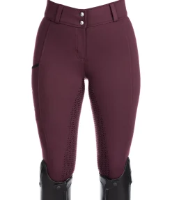 Pantalon d'équitation confort à fond intégral grip Janina