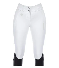 Pantalon d'équitation d'été hybride à fond intégral grip Samira-Mesh