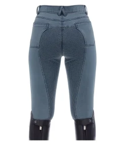 Pantalon d'équitation en jean enfant Demi