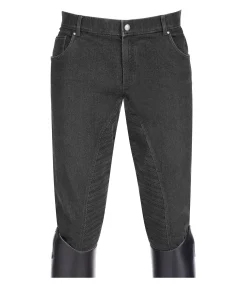 Pantalon d'équitation en jean grip homme Henry