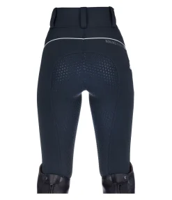 Pantalon d'équitation hybride à fond intégral grip enfant Jola
