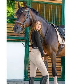 Pantalon d'équitation hybride à fond intégral Kathleen