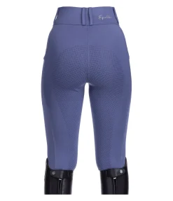 Pantalon d'équitation hybride à fond intégral grip enfant Ilva