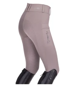 Pantalon d'équitation hybride à fond intégral grip enfant Ilva