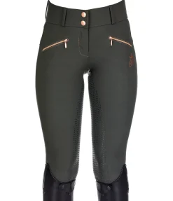 Pantalon d'équitation taille haute à fond intégral Grip Catherine