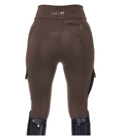Pantalon d'équitation thermique hybride à fond intégral grip Madeleine