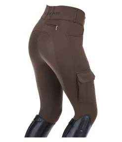 Pantalon d'équitation thermique hybride à fond intégral grip Madeleine