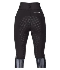 Pantalon d'équitation thermique à fond intégral grip Jessica