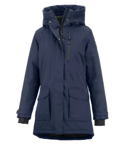 Parka d'équitation technique à capuche Anouk
