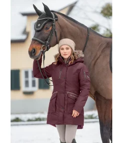 Parka d'équitation technique à capuche Ulla