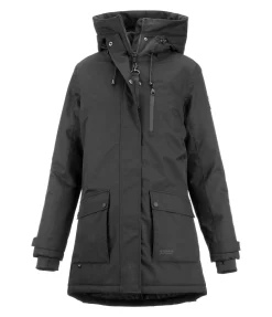 Parka d'équitation technique à capuche Anouk