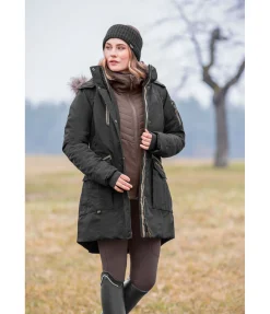 Parka d'équitation technique à capuche Ulla