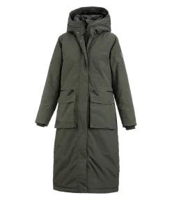 Parka longue à capuche Claudi