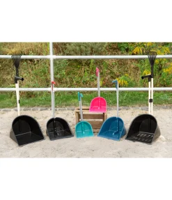 Pelle à fumier XL Mistboy avec manche et râteau