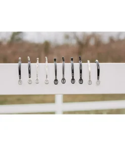 Éperons à bout rond Silicon Black