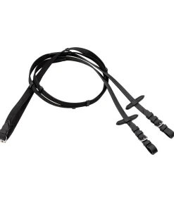 Rênes sangle antidérapantes en cuir gras Mix & Match PRO