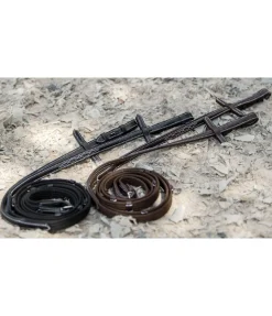 Rênes sangle en cuir gras Stitch