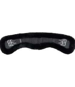 Sangle courte en véritable fourrure d'agneau Circle