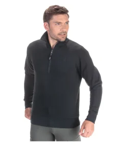 Sweat avec col zippé homme Portland
