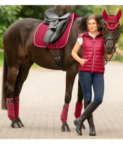 Tapis de selle en coton Basic Deluxe