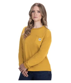 T-shirt à manches longues en coton Sooke