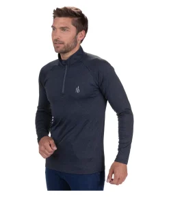 T-shirt à manches longues stretch Performance homme Denton
