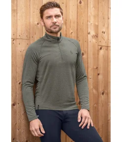 T-shirt à manches longues stretch Performance homme Denton