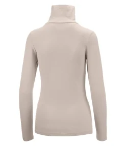 T-shirt col roulé à manches longues Claire