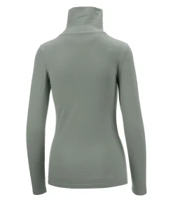 T-shirt col roulé à manches longues Claire