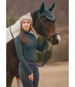 T-shirt col roulé à manches longues Claire