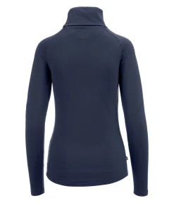 T-shirt col roulé en stretch Performance à manches longues Jonna